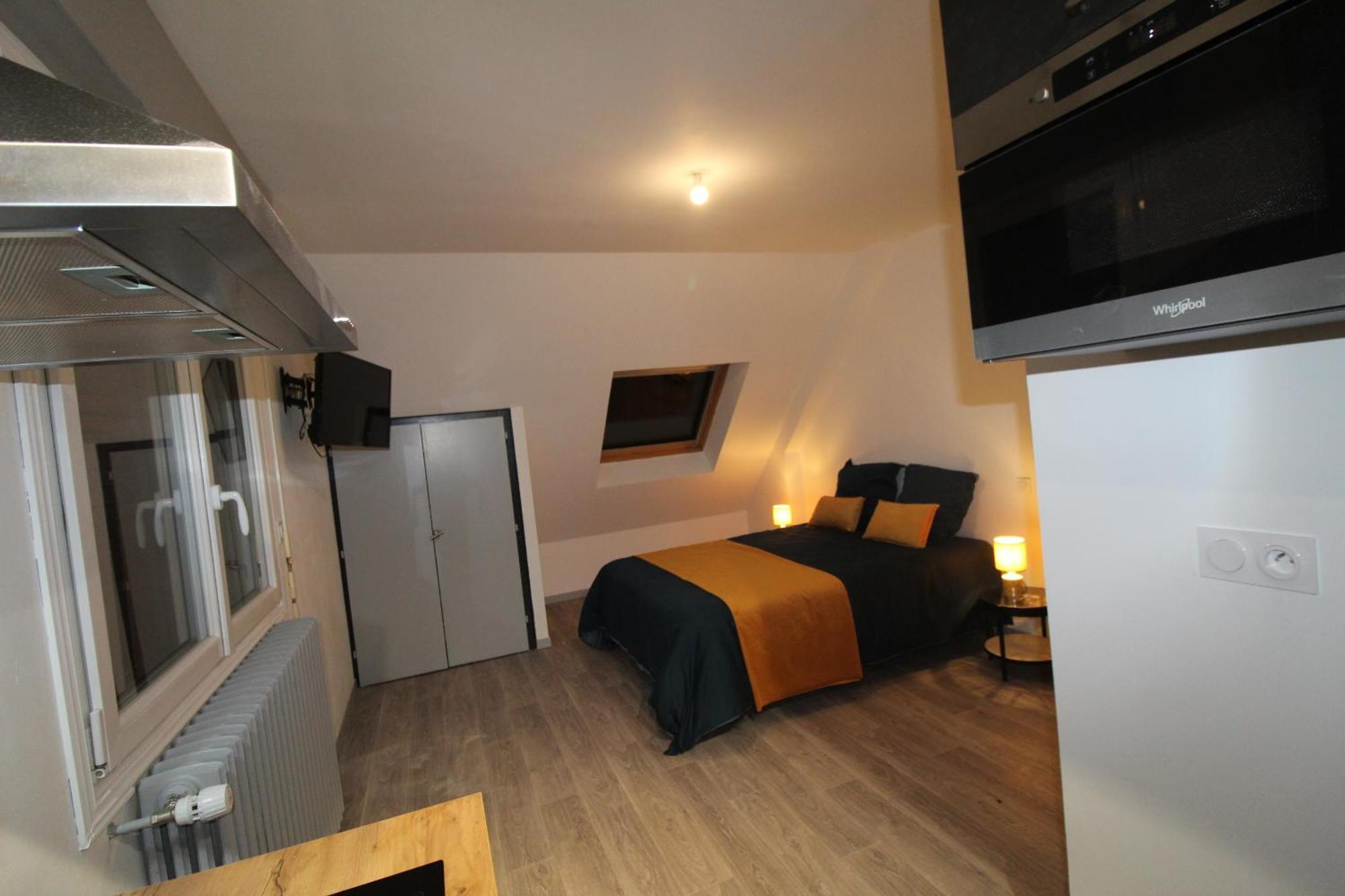 Studio Est Proche Centre Ville Loudéac Dış mekan fotoğraf